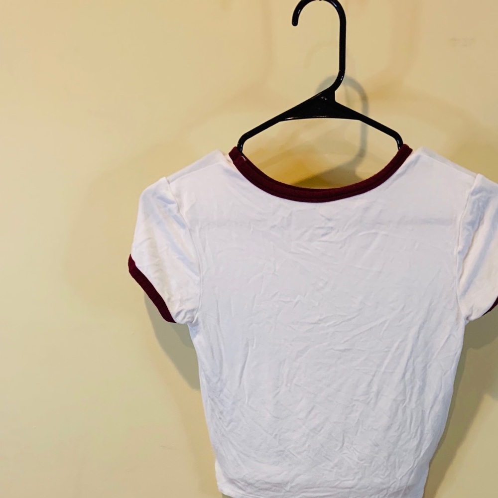 The kids white Justice shirt